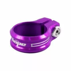 Abrazadera De Tija HOPE 38,5 Mm Con Tornillo - Endubikes -Bicicletas Tienda Abrazadera de tija HOPE 349 mm con tornillo lila 2