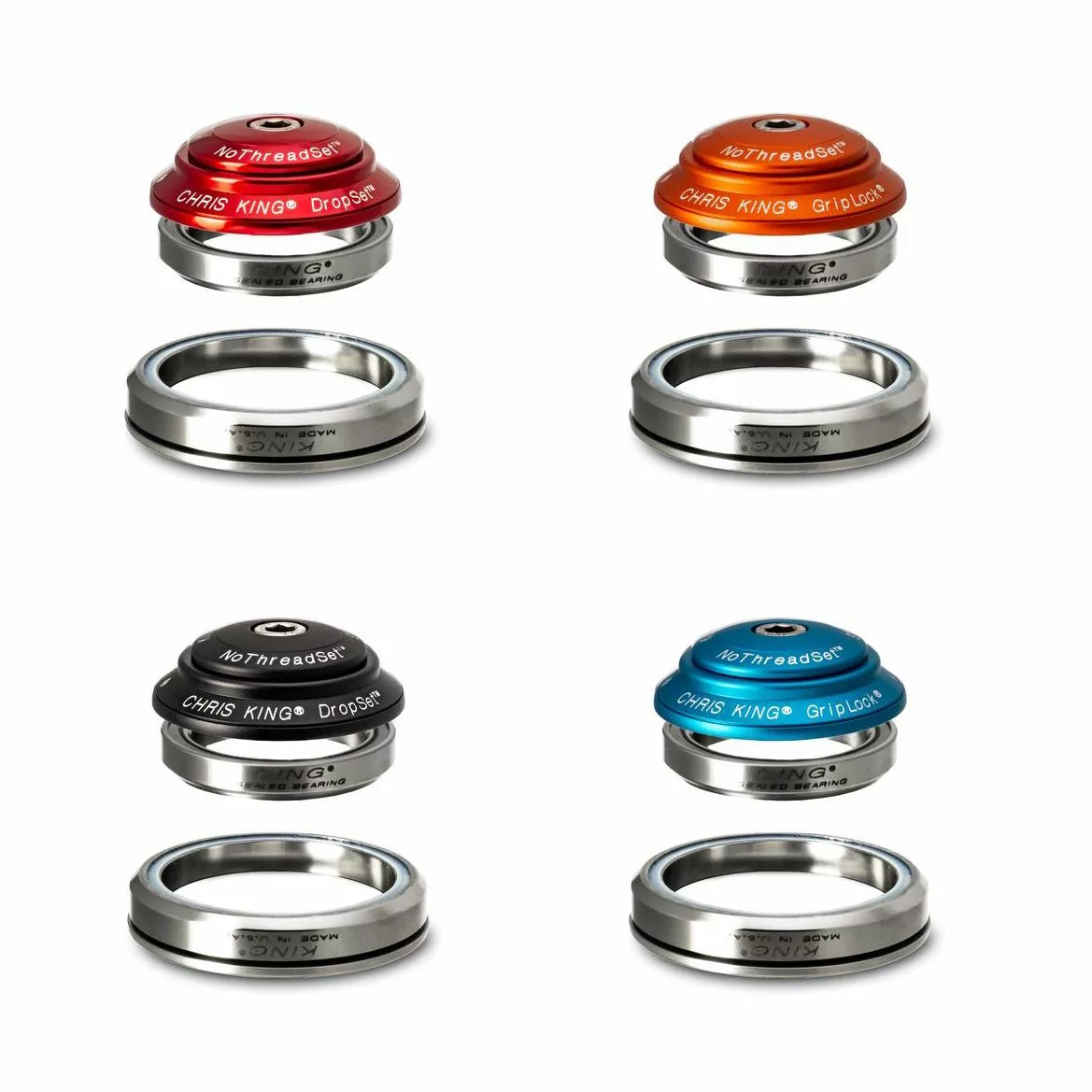 Juego De Dirección Chris King DropSet! 3 Juego De Dirección Chris King DropSet!