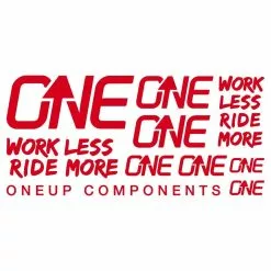 Nuevo Manillar OneUp Carbon De 35mm!! -Bicicletas Tienda OneUp Components Decal Red 966