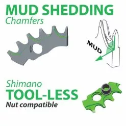 Plato OneUp 94/96 BCD - Endubikes 13 Plato OneUp 94/96 BCD - Endubikes -Bicicletas Tienda OneUp NW Chainring Features Mud Shedding Shimano Tool less Nut Infographic 966 1024x1024.jpg v 1420202210 ga 1.209202706.184424621 a01a347f 338e 4ada 9e27 0f41dac10914 grande