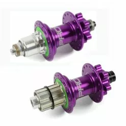 Custom Wheels. Ruedas Carbono, Bujes HOPE Y Radios CX-Ray! -Bicicletas Tienda PRO EVO 4 PURPLE