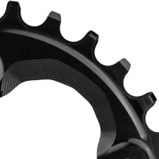 Plato Oval ABSOLUTE BLACK 94 Mm Sram - Endubikes 4 Plato Oval ABSOLUTE BLACK 94 Mm Sram - Endubikes - Imagen 2