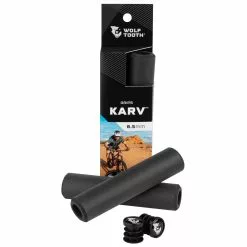 Puños Wolf Tooth KARV Grips 6.5mm - Endubikes -Bicicletas Tienda WT Grip Karv BLK 01 2000x