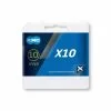 Cadena Kmc X10 114 Eslabones 10V. Cromado Negro 2 Cadena Kmc X10 114 Eslabones 10V. Cromado Negro -Bicicletas Tienda cadena kmc x10 114 eslabones 10v cromado negro
