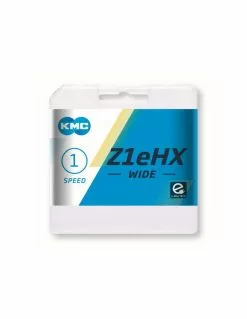 Cadena Kmc Z1 Ehx Ancha 112 Eslabones 1V. Cromado