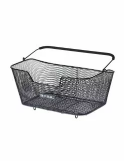 Cesta-Rt Basil Base L Acero 30X45X21 Cm Negro