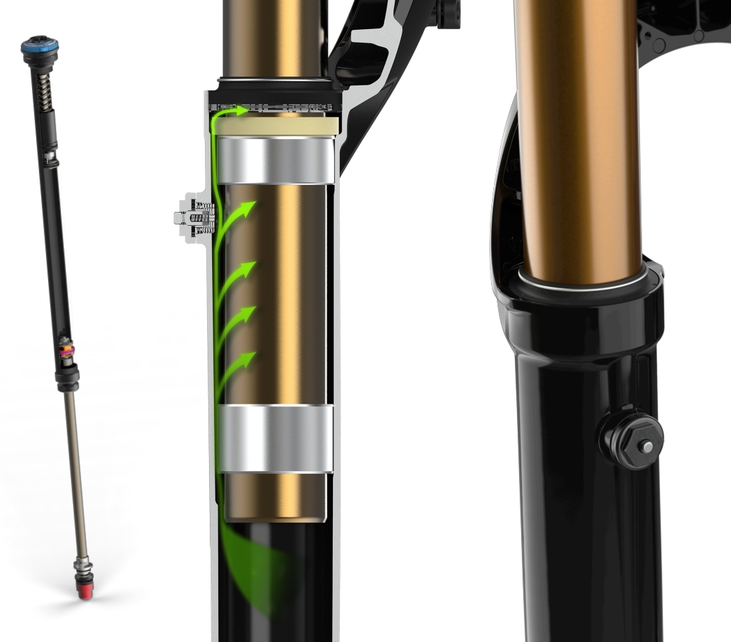 FOX 38 Factory Grip2 Black 2022 - Endubikes 7 FOX 38 Factory Grip2 Black 2022 - Endubikes - Imagen 5