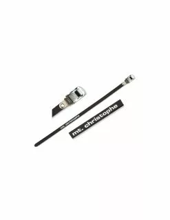 Zefal Accesorios Juego De Correas Fibra Mtb Largas 440 Mm Negro